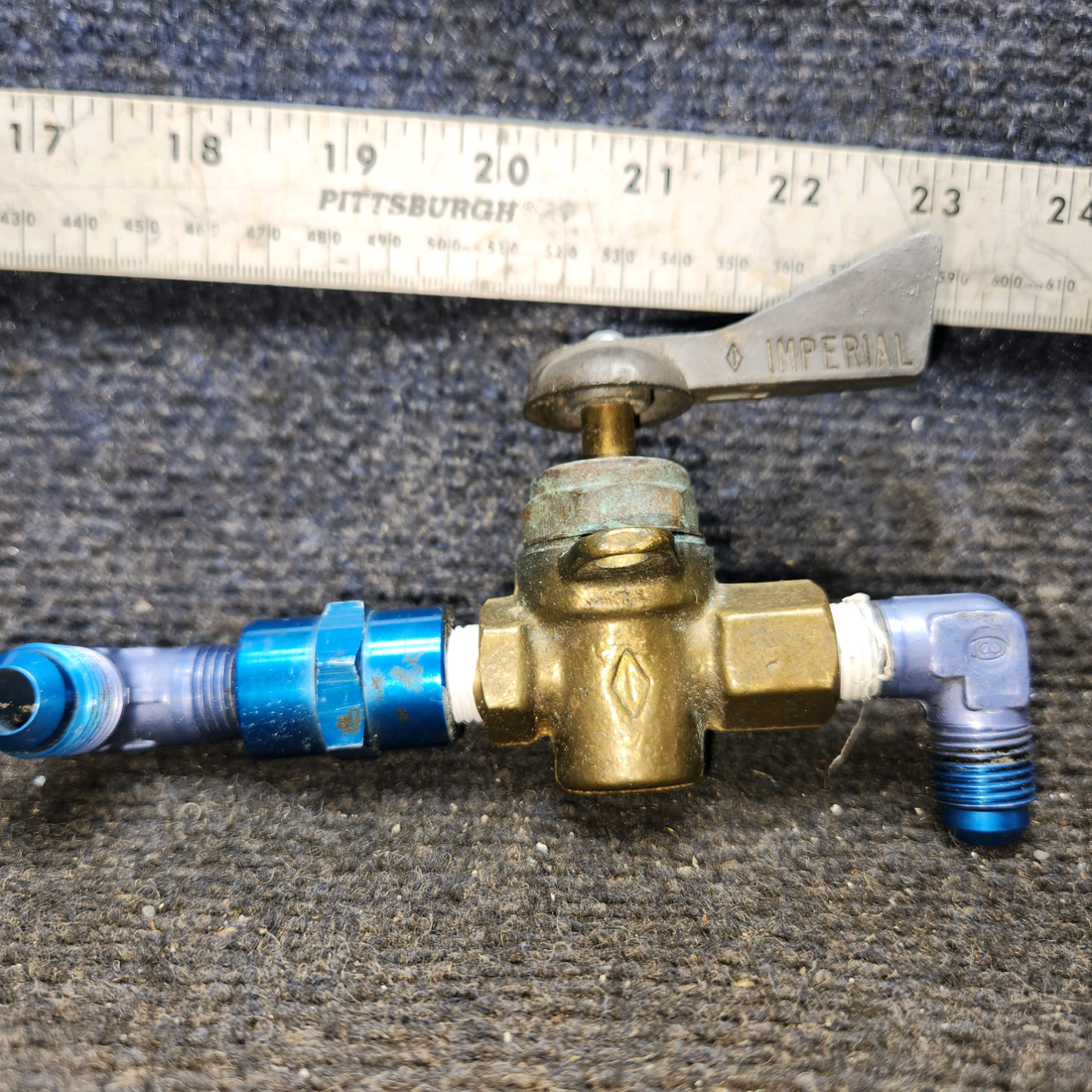 Used aircraft parts for sale, 0411803-5 cessna 150G Fuel Shutoff Valve