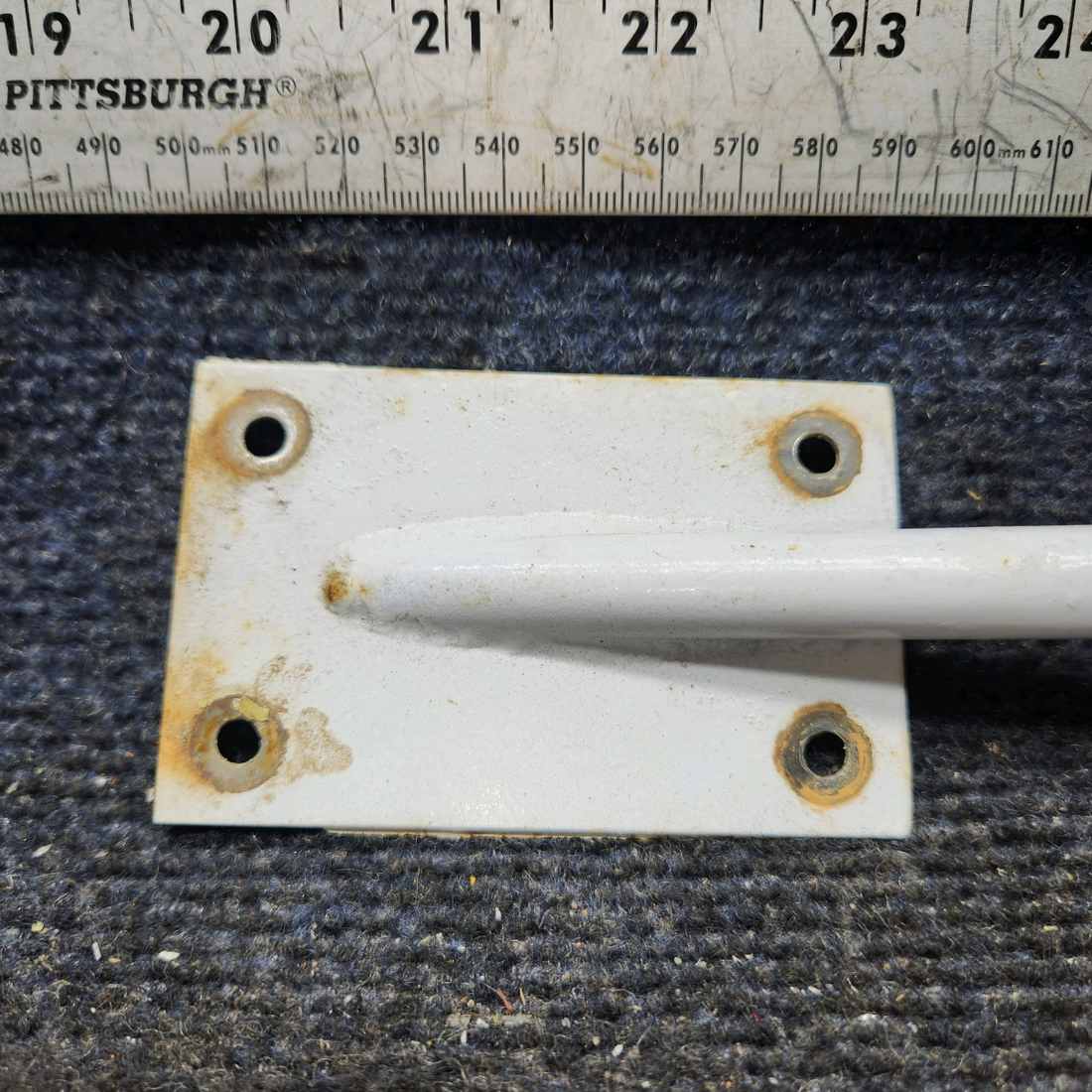 Used aircraft parts for sale, 65248-000 Piper PA28-161 Stabilator Trim Arm Assembly with Eye Bolt