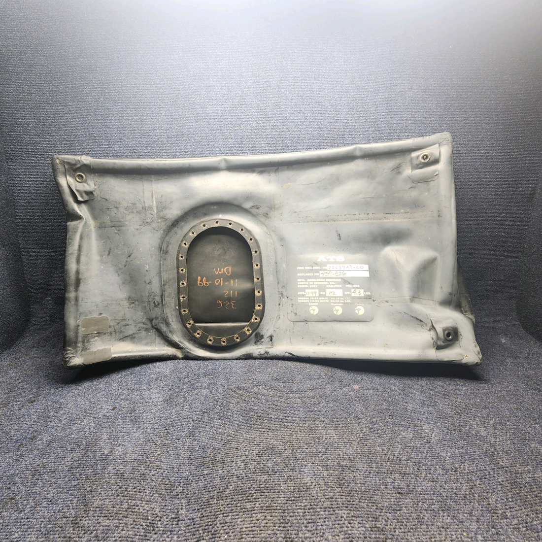 Used aircraft parts for sale, 454-326 PIPER PA-24-250 Fuel Cell, LH Aux Tank, 15 Gallons. MFG 11/1999