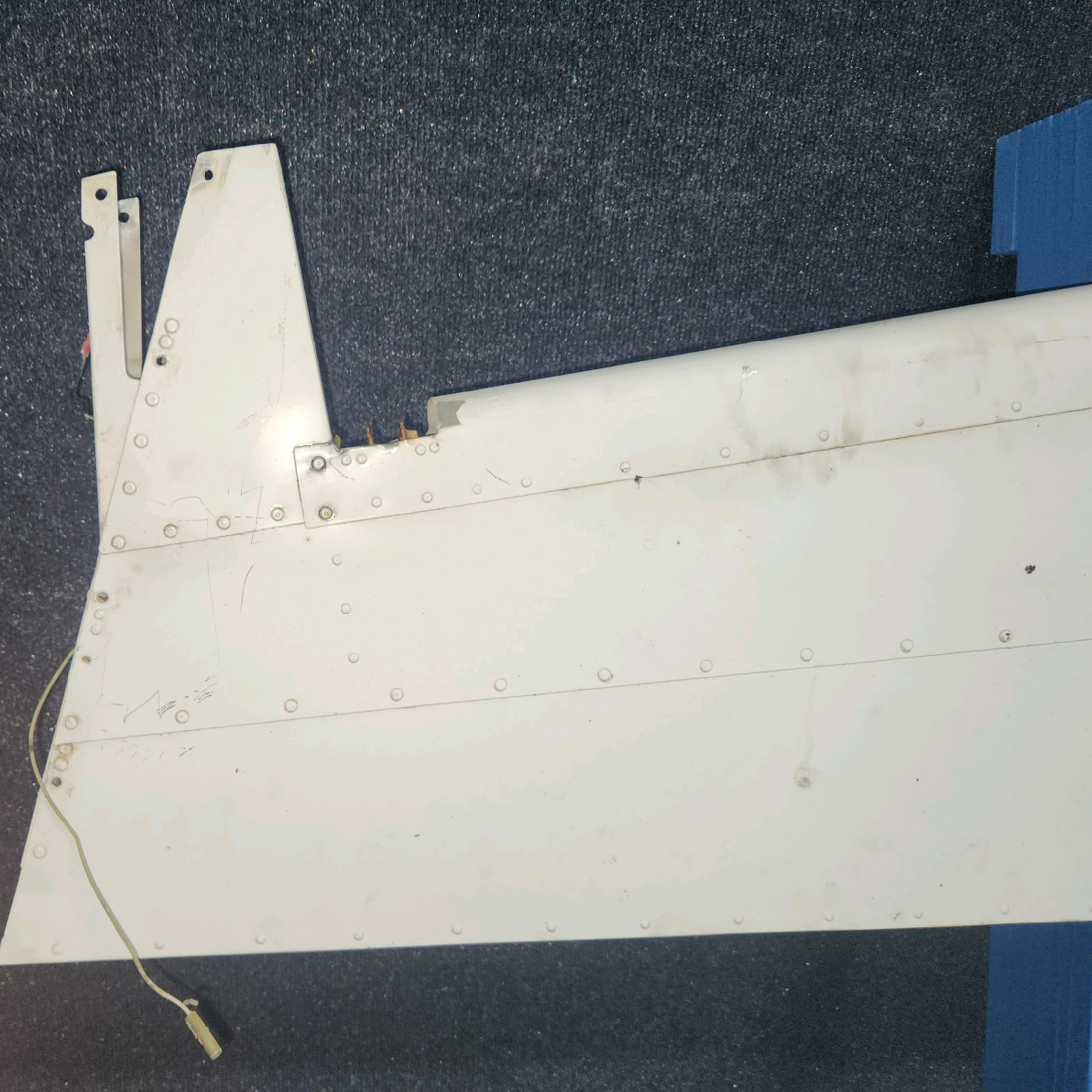 Used aircraft parts for sale, 0531006-66 Cessna 172E Rudder Assembly (Core)