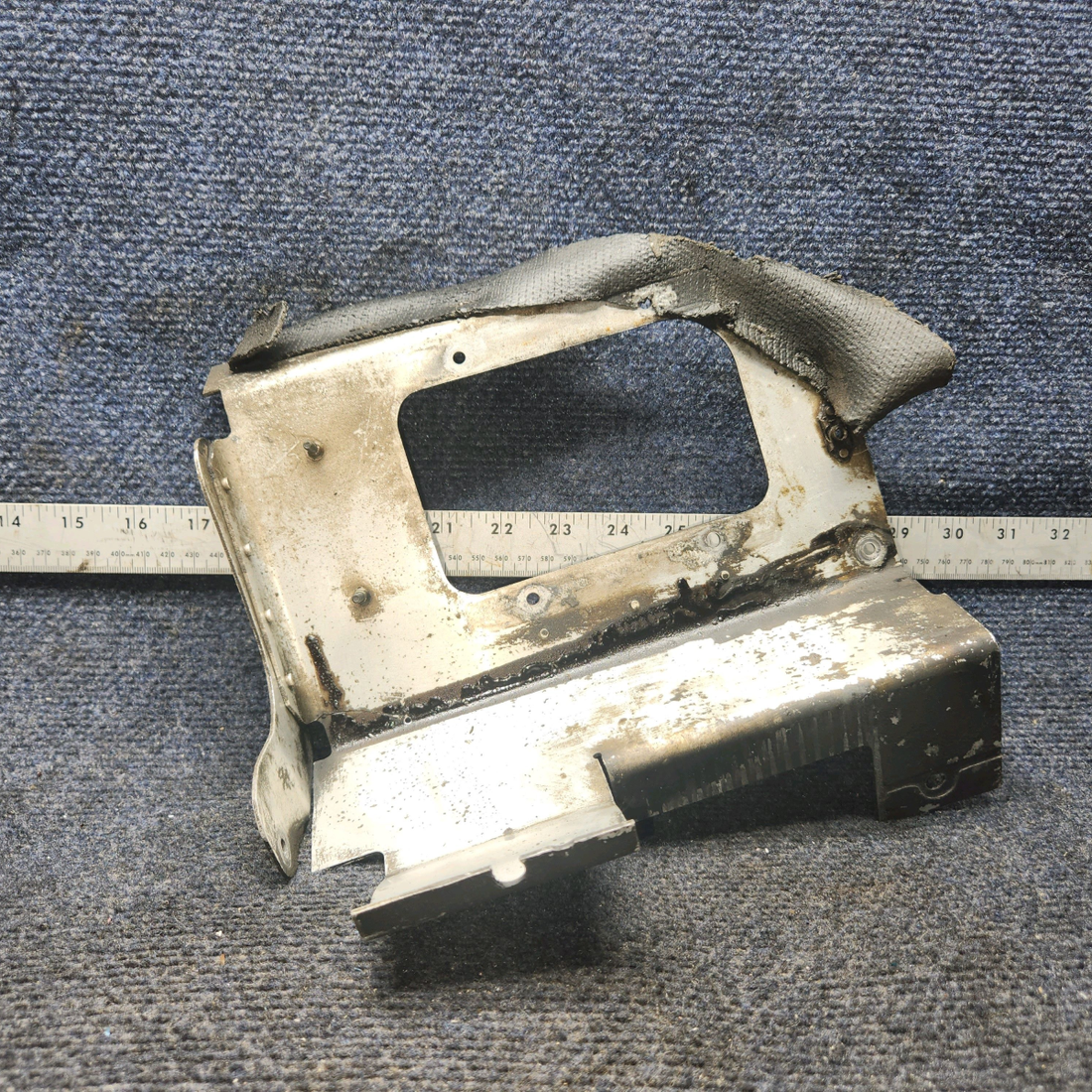 Used aircraft parts for sale, 63610-000 Lycoming O-320 Piper PA28-140 Front Baffle - LH