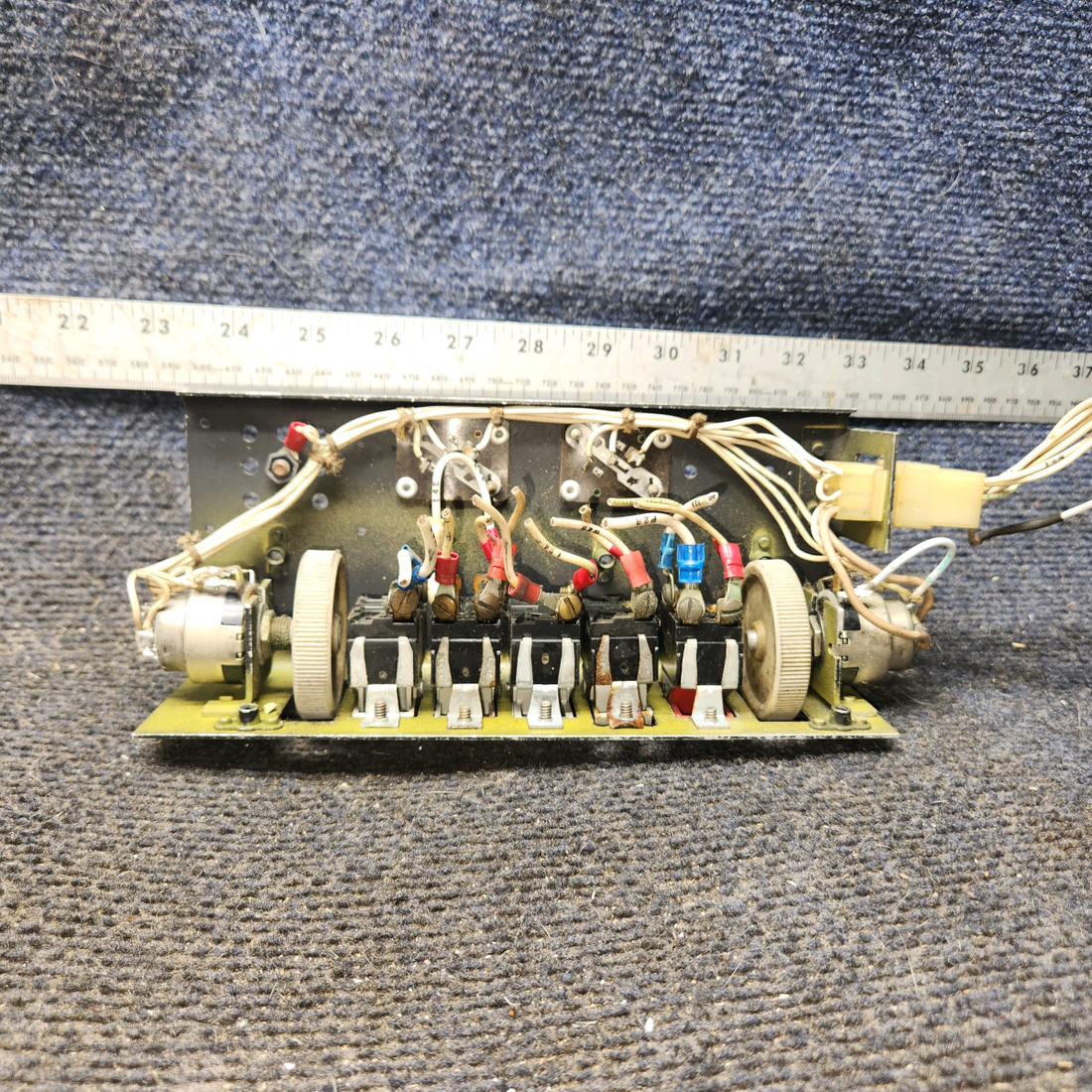 Used aircraft parts for sale, 35212-000 piper PA-28-181 Switch Panel Assembly
