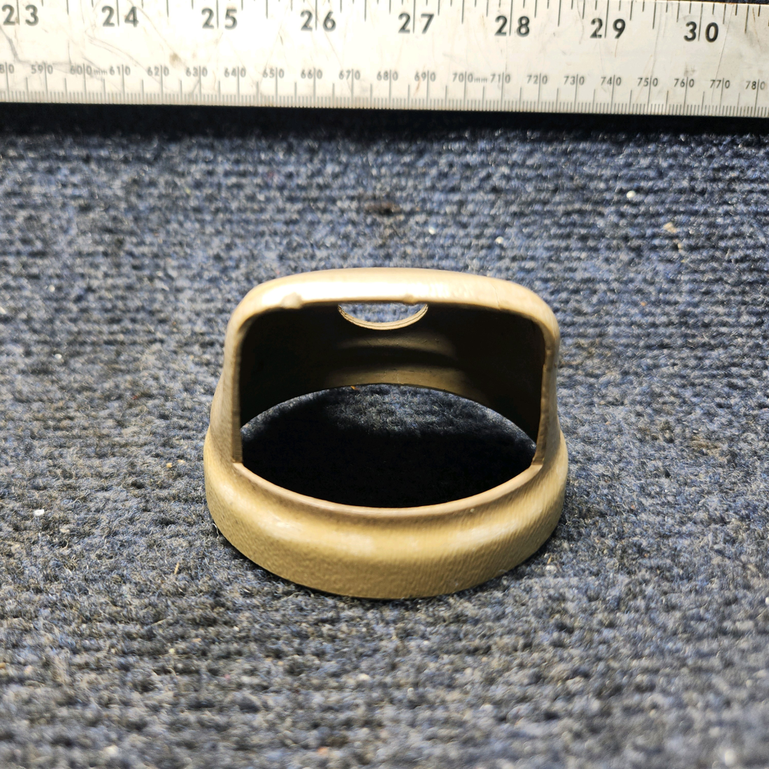 Used aircraft parts for sale, 65735-03 Piper PA28-140 Air Vent Cup (Brown) - Price per Each