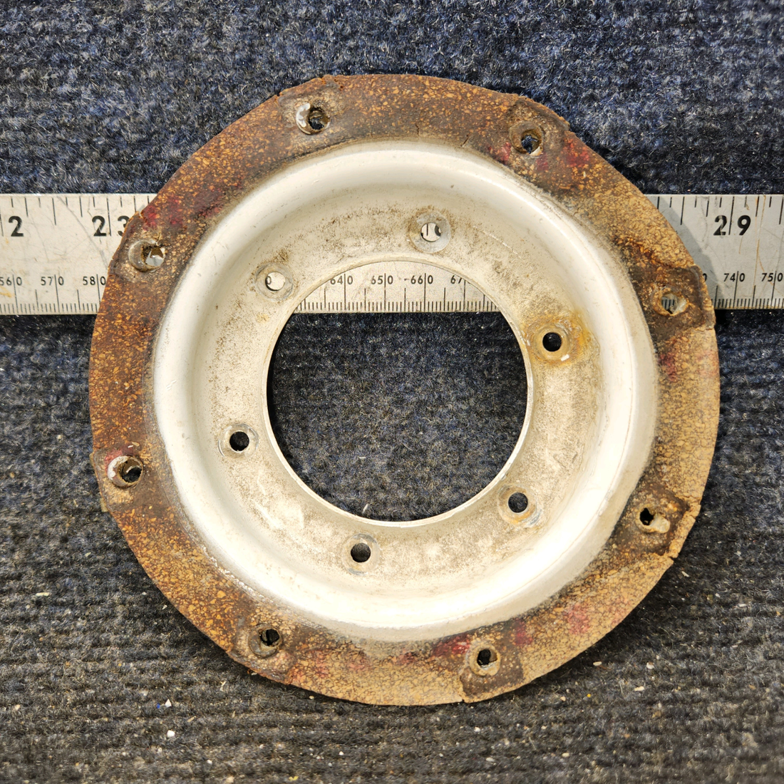 Used aircraft parts for sale, 0523529-1 Cessna 172E Fuel Tank Adapter Assembly