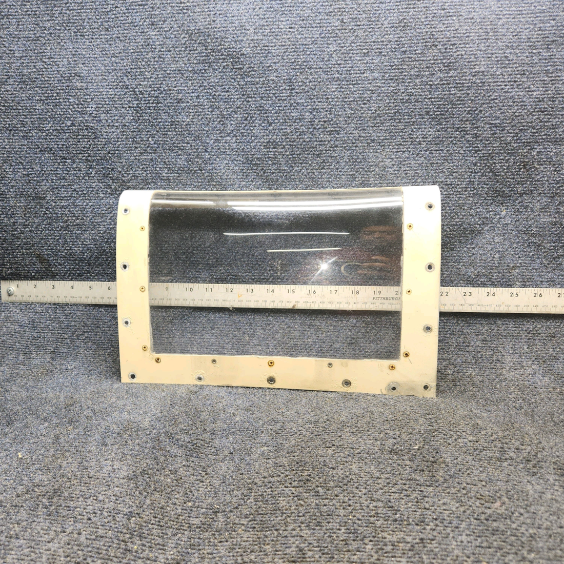 Used aircraft parts for sale, 169-110000-247 Beechcraft A24R Landing Light Window LH / RH