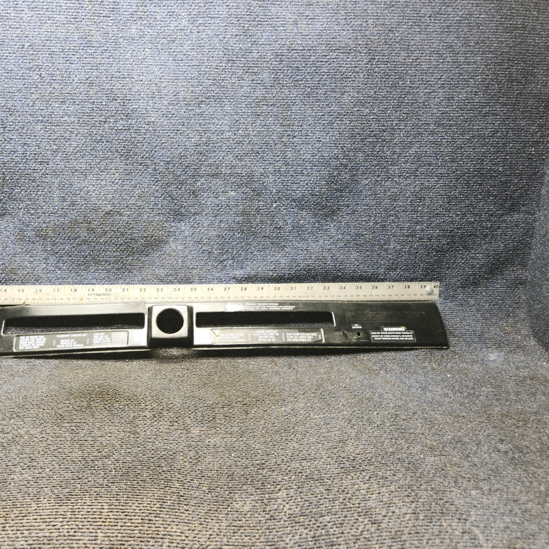 Used aircraft parts for sale, 69338-02 Piper PA32RT-300 Instrument Panel - Middle Left