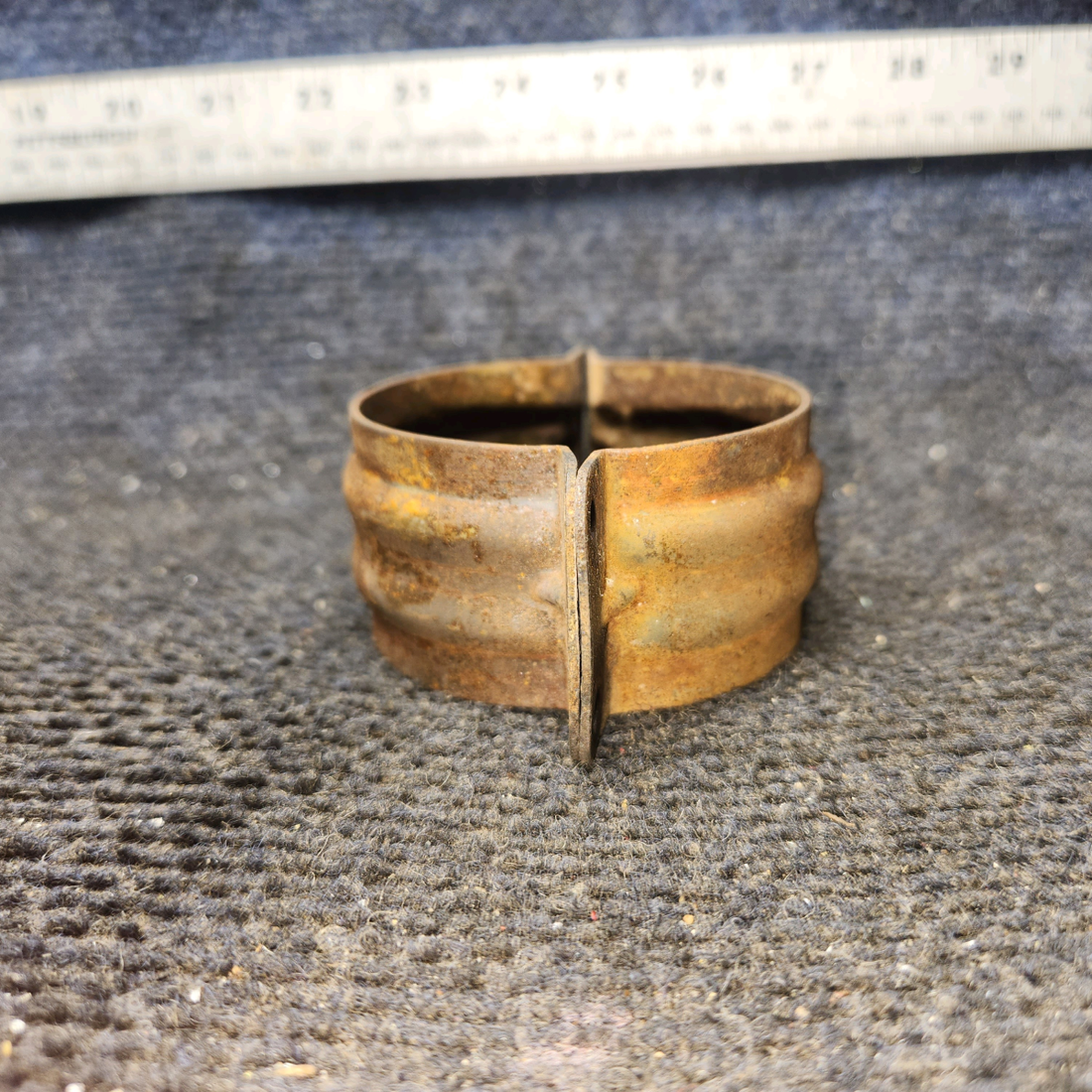 Used aircraft parts for sale, 0750161-25 Cessna 182G Exhaust Clamp