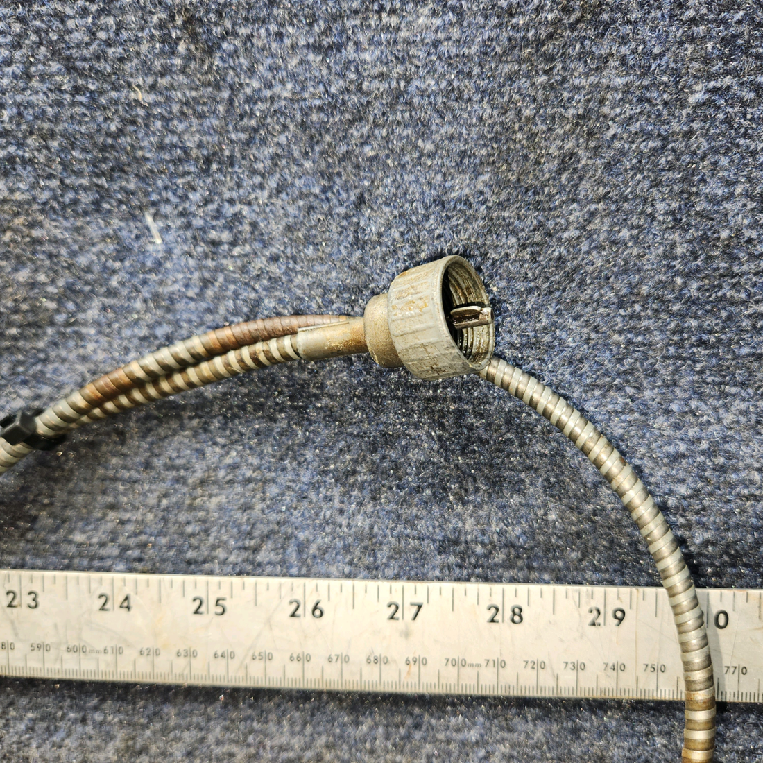 Used aircraft parts for sale, 51363-1 Cessna 172F Shaft Tachometer Control Cable (32”)