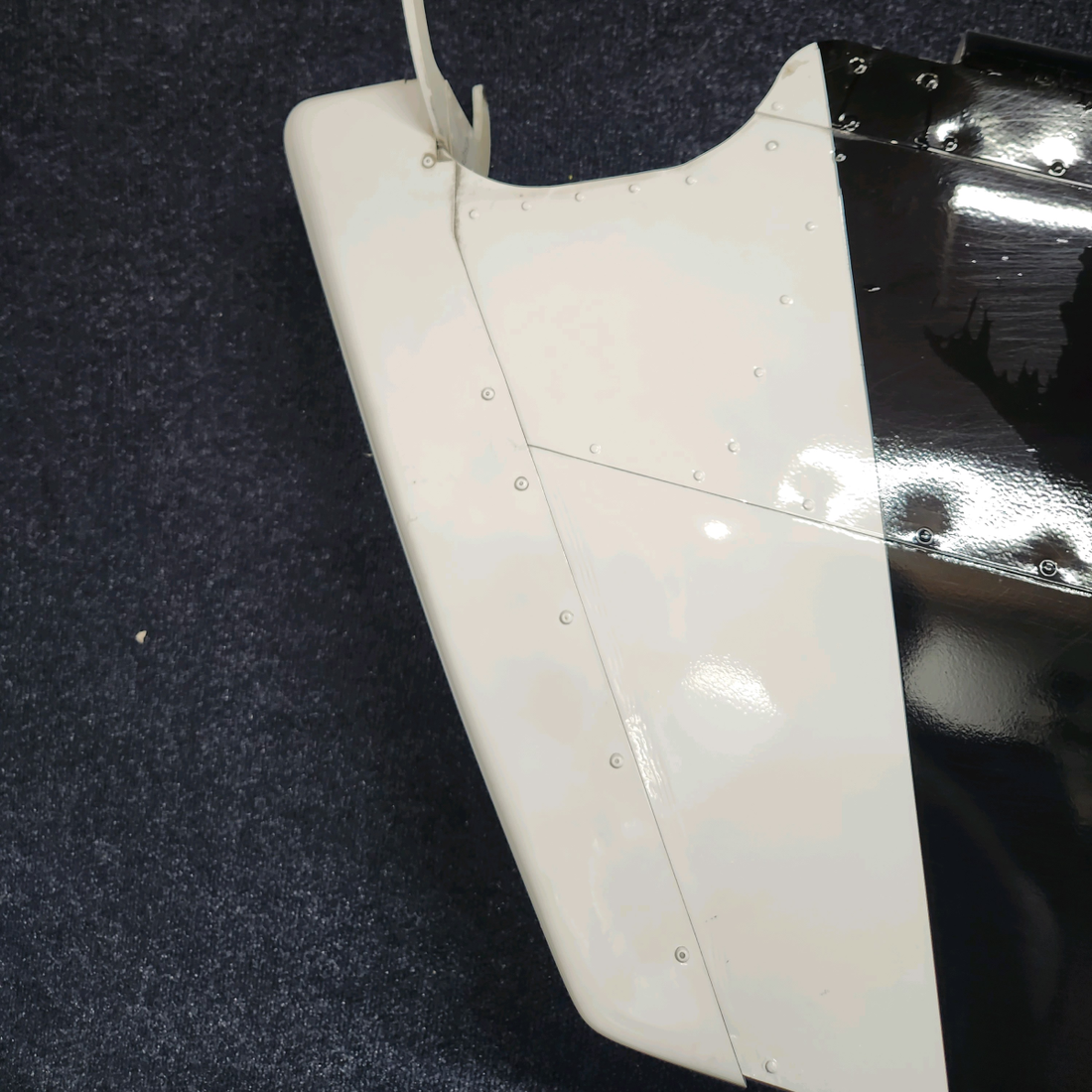 Used aircraft parts for sale, 0531006-66 Cessna 172E Rudder Assembly