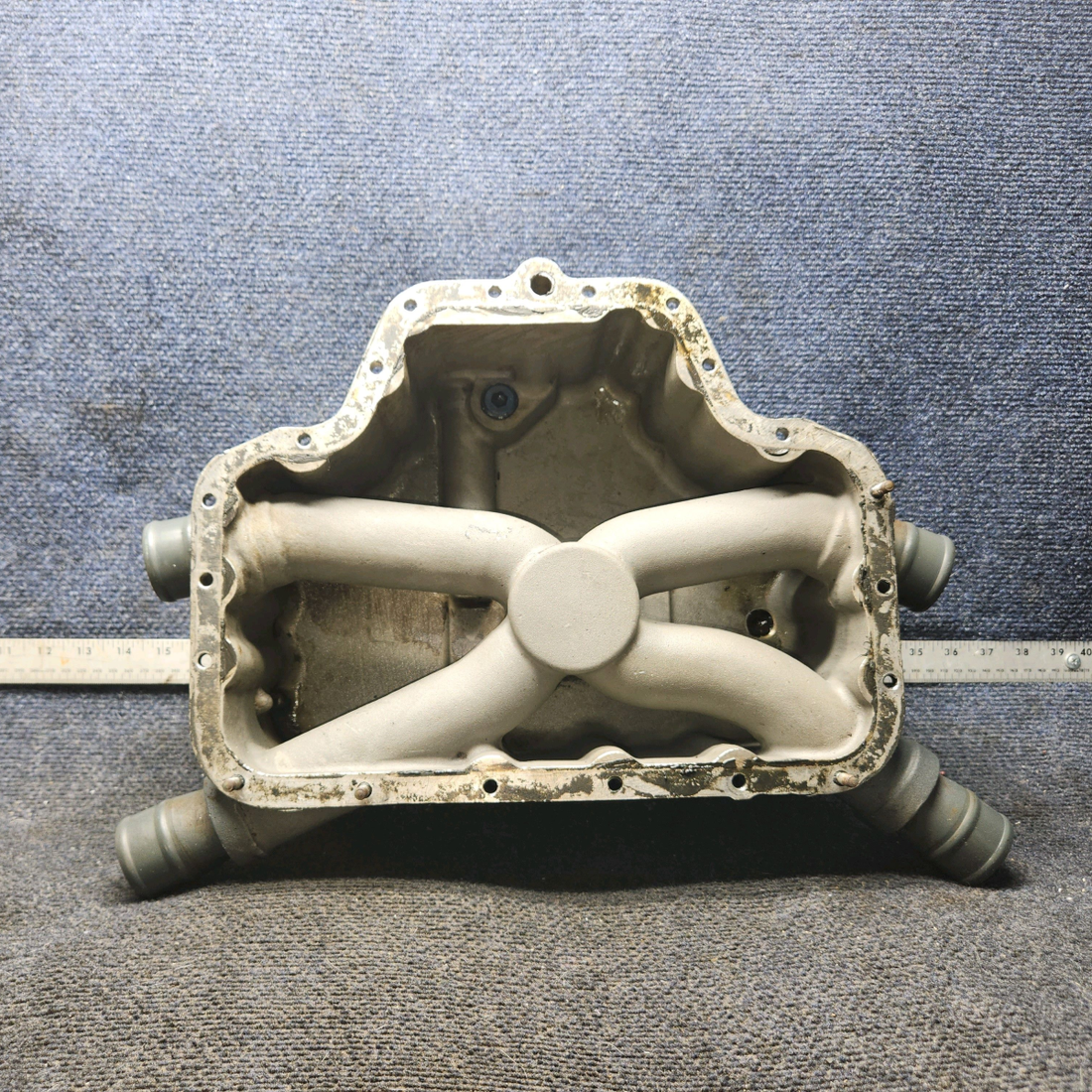 Used aircraft parts for sale, LW-10828 Lycoming Piper PA-28-140 Sump Assembly