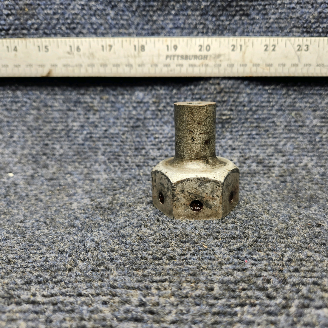 Used aircraft parts for sale, 0741047-1 CESSNA 172K MAIN GEAR AXLE NUT FAIRING SUPPORT "PRICE PER EACH"