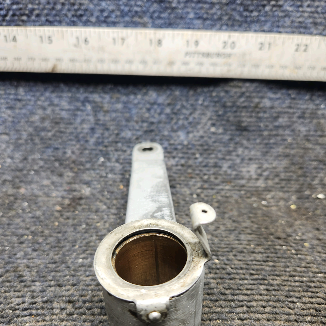 Used aircraft parts for sale, 35-820094-2 Beechcraft 35-33 Nose Gear Retract Idler Arm