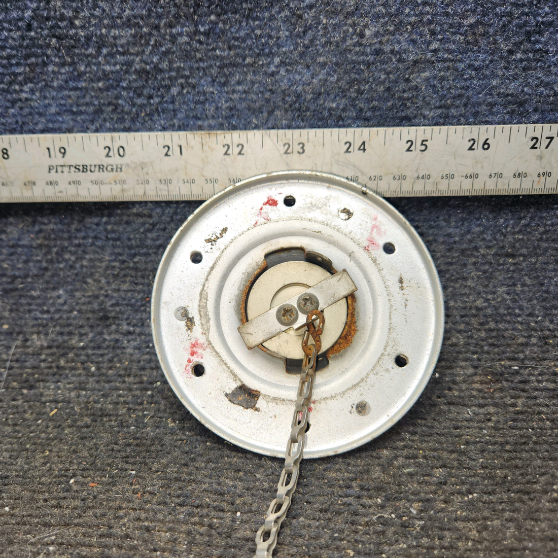 Used aircraft parts for sale, C156003-0101 cessna 172N Fuel Cap Assembly