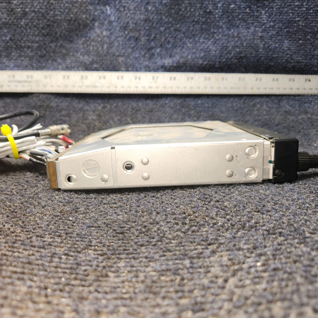 Used aircraft parts for sale, 011-00401-00 Garmin GMA 340 Cessna 182G Audio Panel Intercom With  tray and connectors.