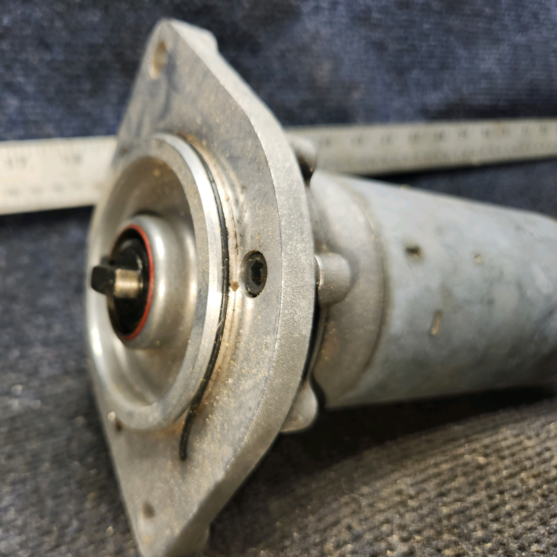 Used aircraft parts for sale, C24ST5 Sky-Tech Starter Assembly (24V) – External Solenoid Type