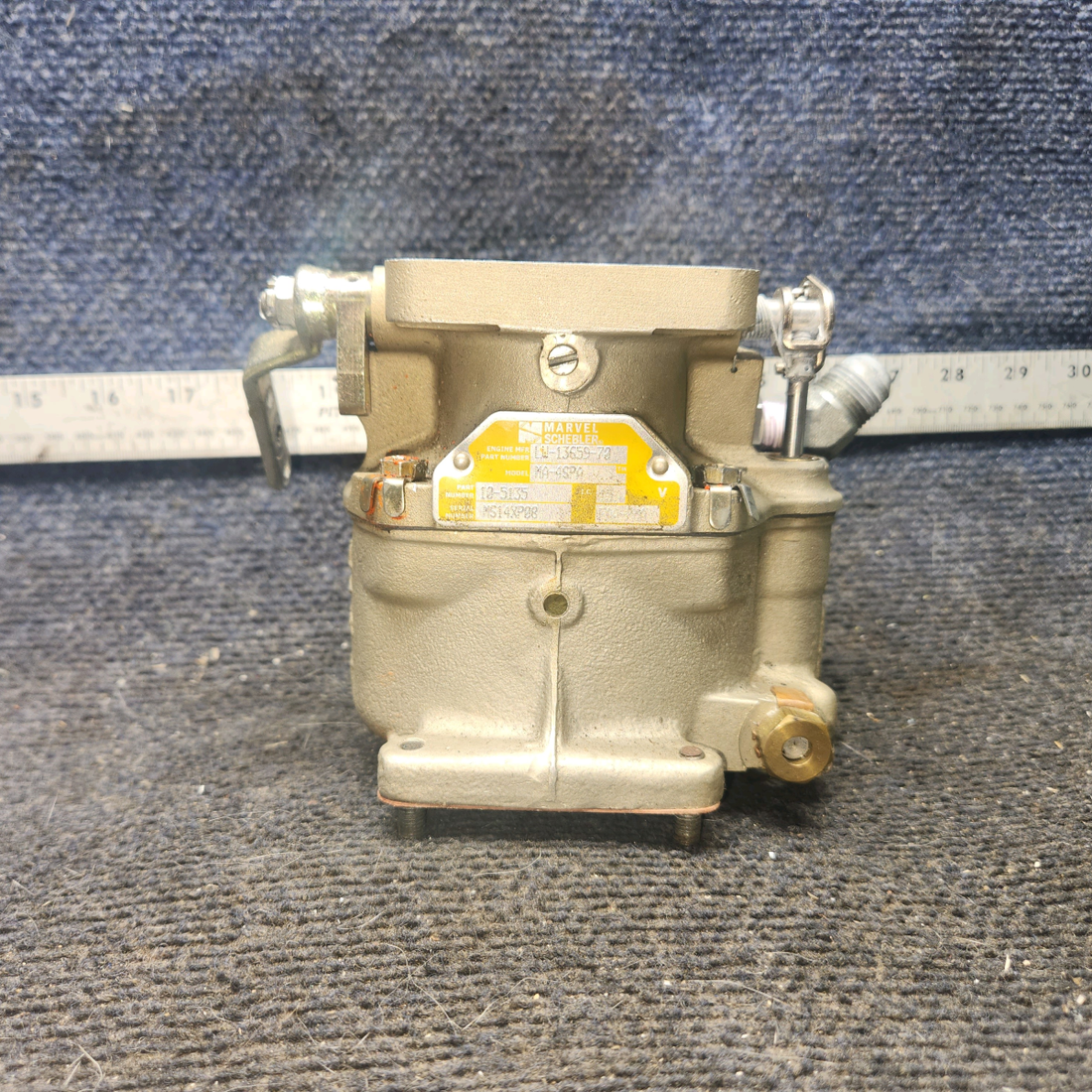 Used aircraft parts for sale, LW-13659-70 Marvel-Schebler MA-4SPA cessna 172N Carburetor