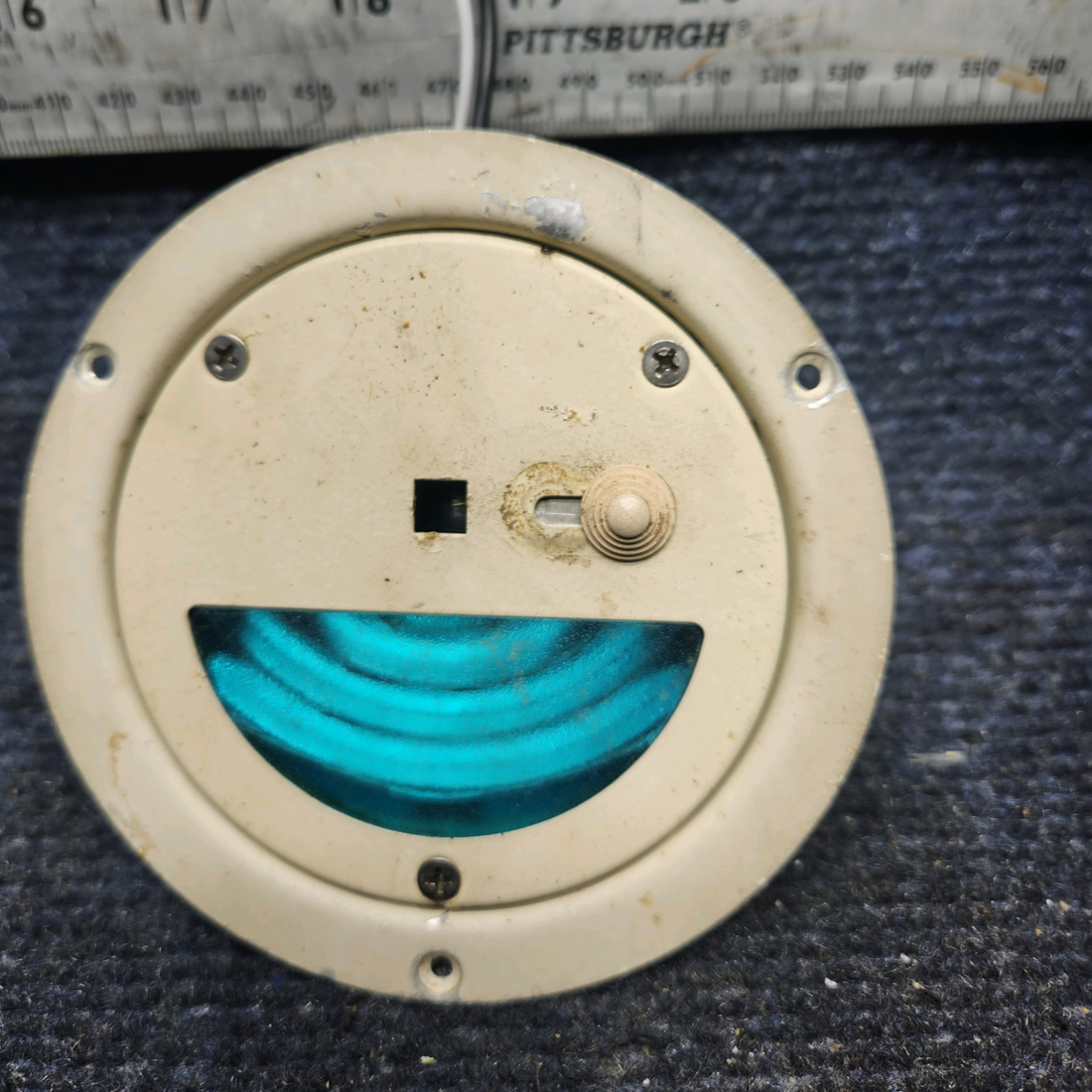 Used aircraft parts for sale, 572-610 PIPER PA28-161 Warrior III STANDBY, MAP LIGHT ASSY