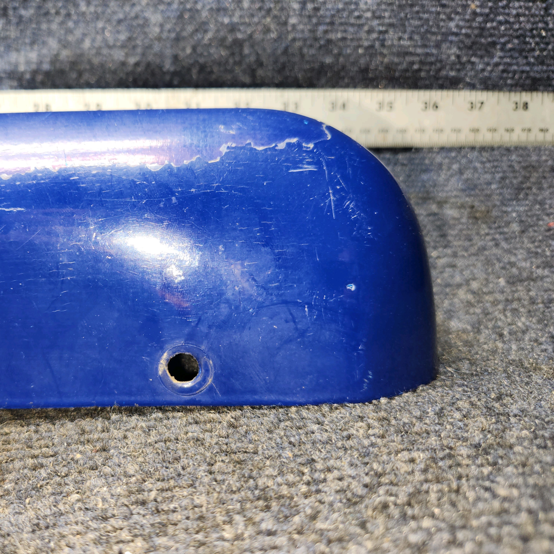 Used aircraft parts for sale, 63541-000 PIPER PA28-140 Tip- Rudder with Tail Light.