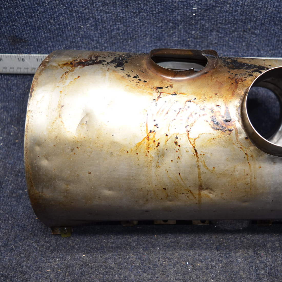 Used aircraft parts for sale, 0550176-37 Continental  [part_model] Cessna C175 SHROUD ASSY EXHAUST - LH