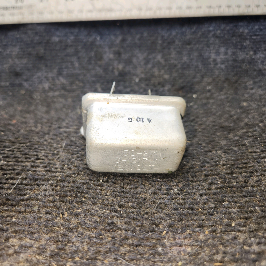 Used aircraft parts for sale, 150-27, S-1917-1 cessna 172N 12VDC Relay