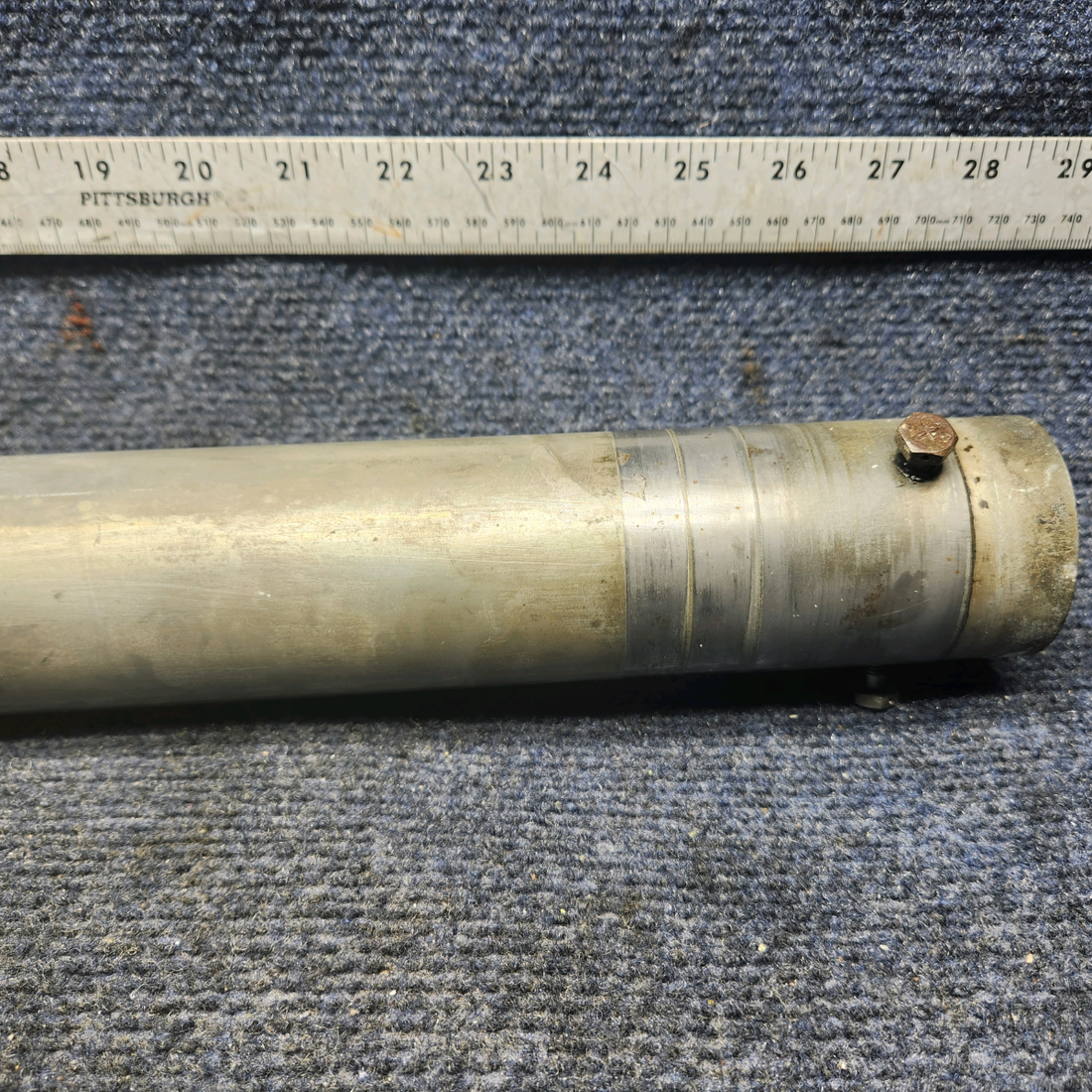 Used aircraft parts for sale, 35-825195-31 Beechcraft F33A NOSE GEAR SHOCK ABSORBER BRAZE BARRE
