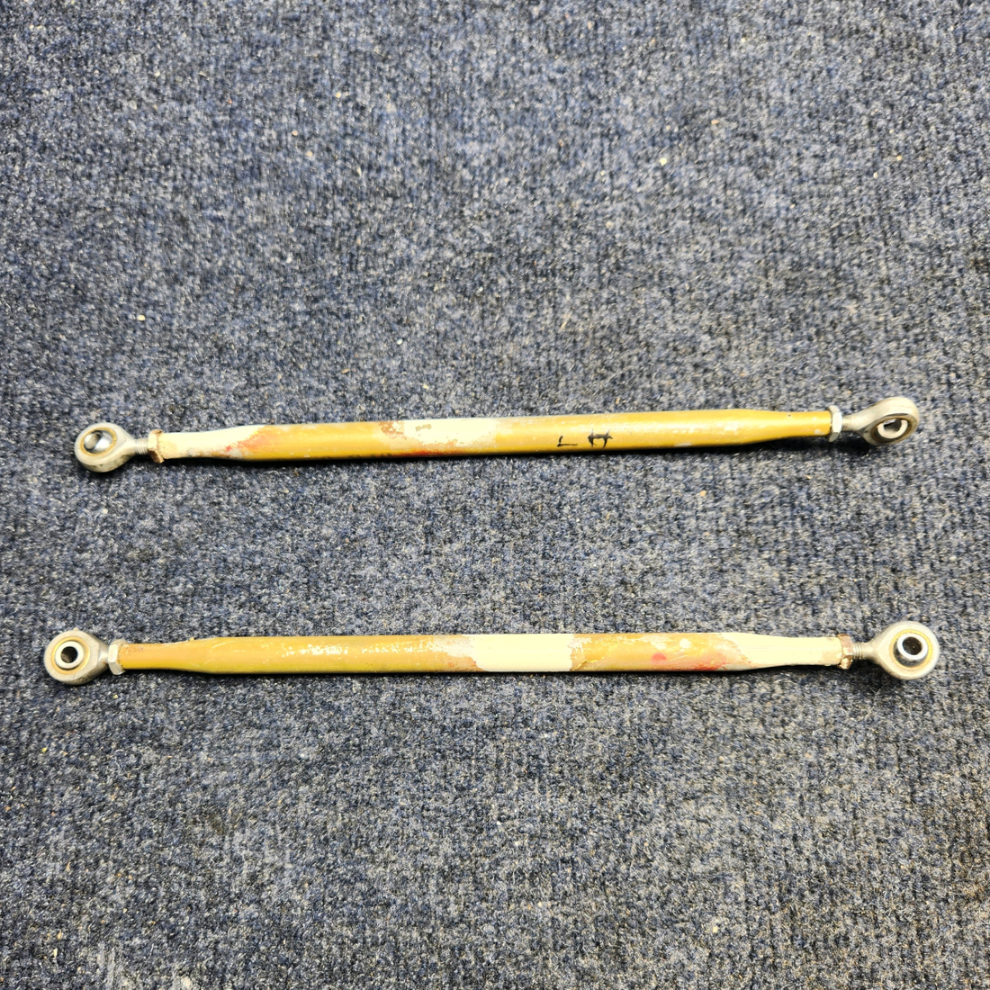 Used aircraft parts for sale, 35-521152-12 BEECHCRAFT F35 AILERON CONTROL ROD ASSEMBLY PRICE PER EACH.