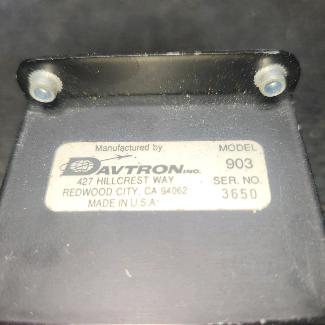 Used aircraft parts for sale, 903 Davtron Davtron Cessna T210N Digital VOR Indicator