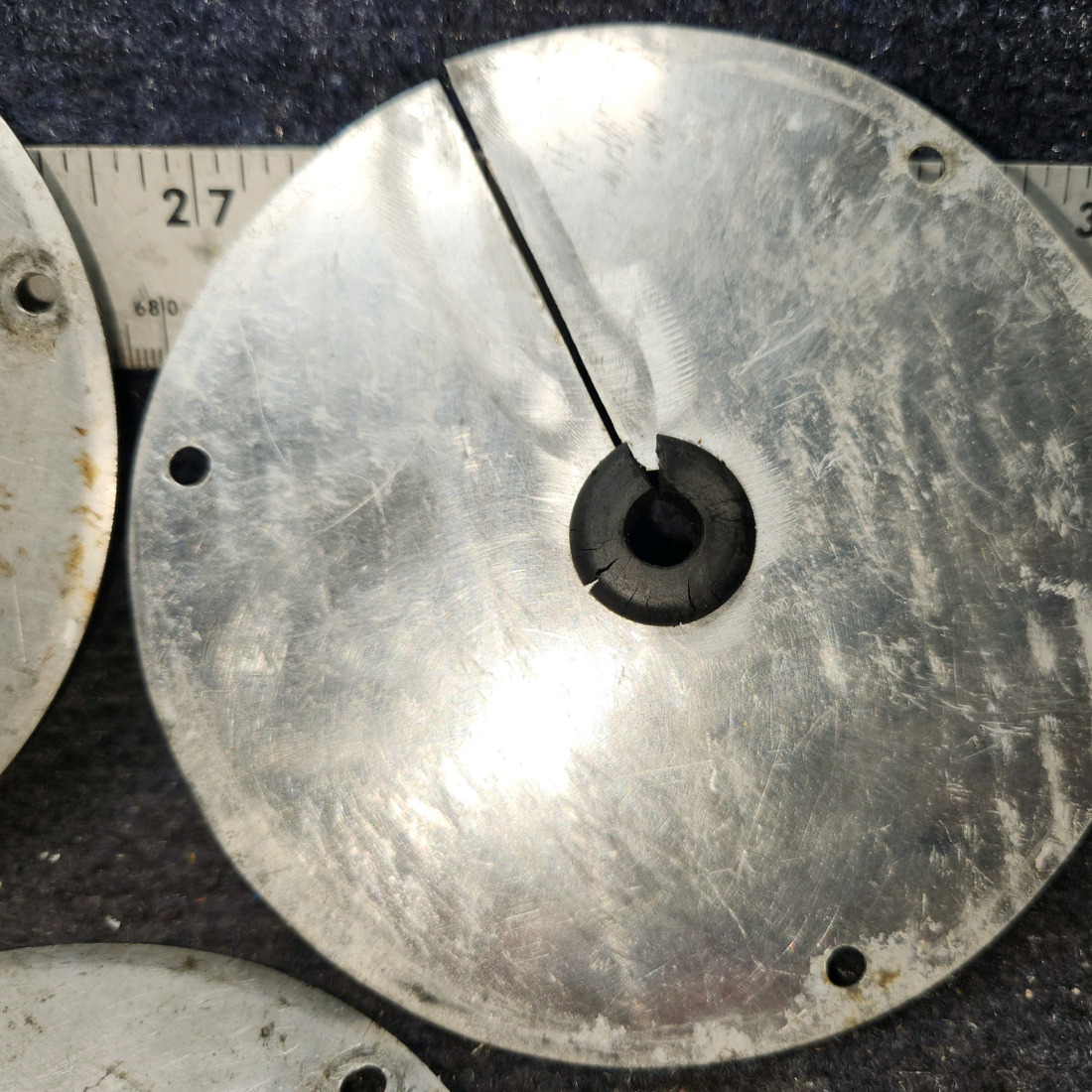 Used aircraft parts for sale, S225-1 Cessna 172E Inspection Cover Plate - Set of 5