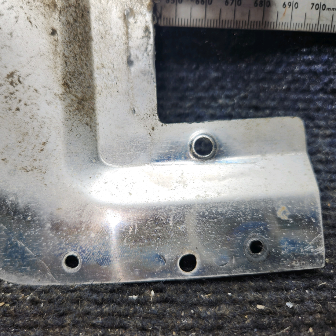 Used aircraft parts for sale, 0413388-3 cessna 150G Handle Plate Assembly – LH