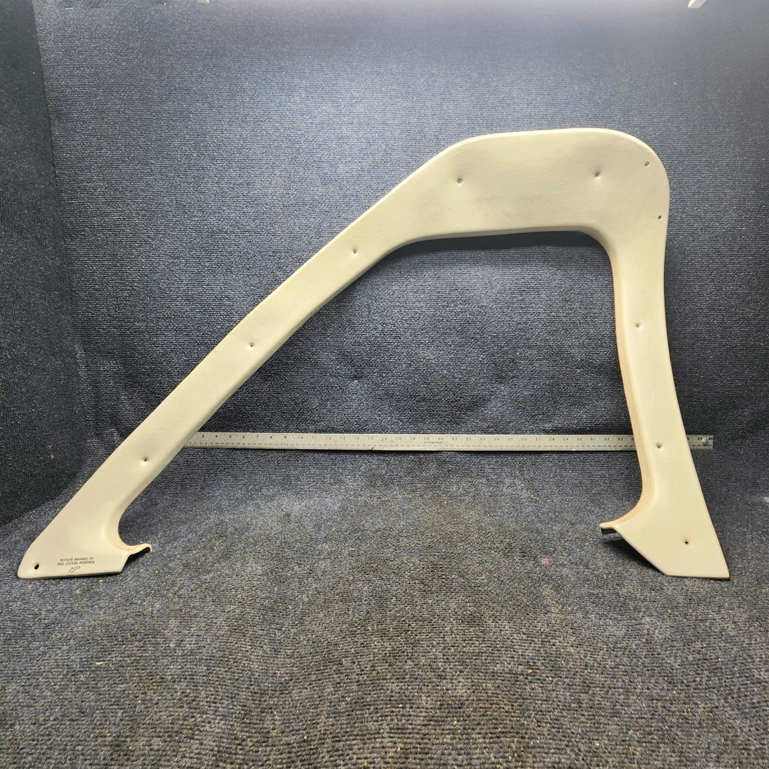 Used aircraft parts for sale, 58-530222-43 Beechcraft F33A MOLDING ASSY, DOOR