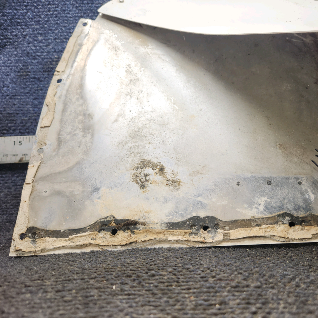 Used aircraft parts for sale, 0412032-1 cessna 150G Wing-to-Fuselage Fairing Assembly – LH