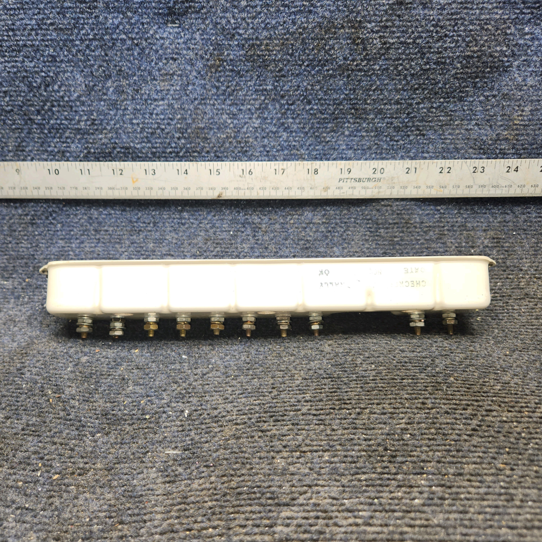 Used aircraft parts for sale, 35-324401-5 Beechcraft 35-B33 Instrument Gauge Cluster (Volts: 12)