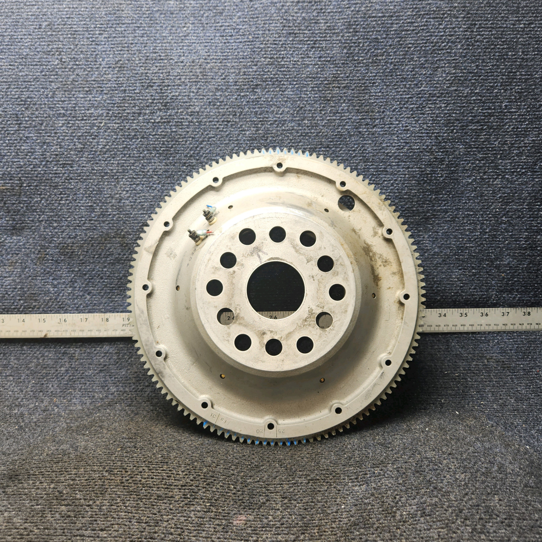 Used aircraft parts for sale, LW-13675 Lycoming Starter Ring Gear Support Assembly W DE-ICE