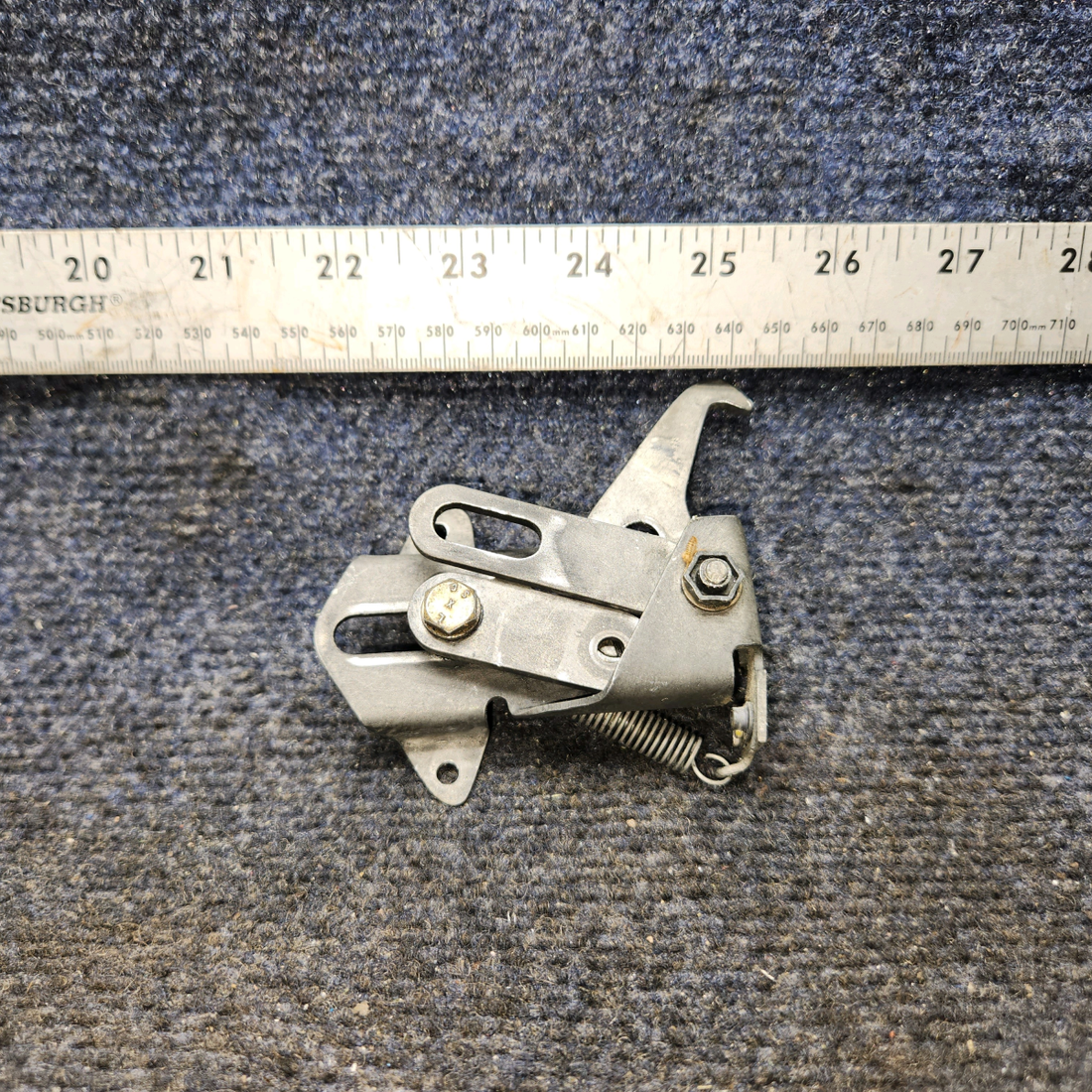 Used aircraft parts for sale, 35-410456-3 BEECHCRAFT 95-55B Upper Latch Bracket Assembly