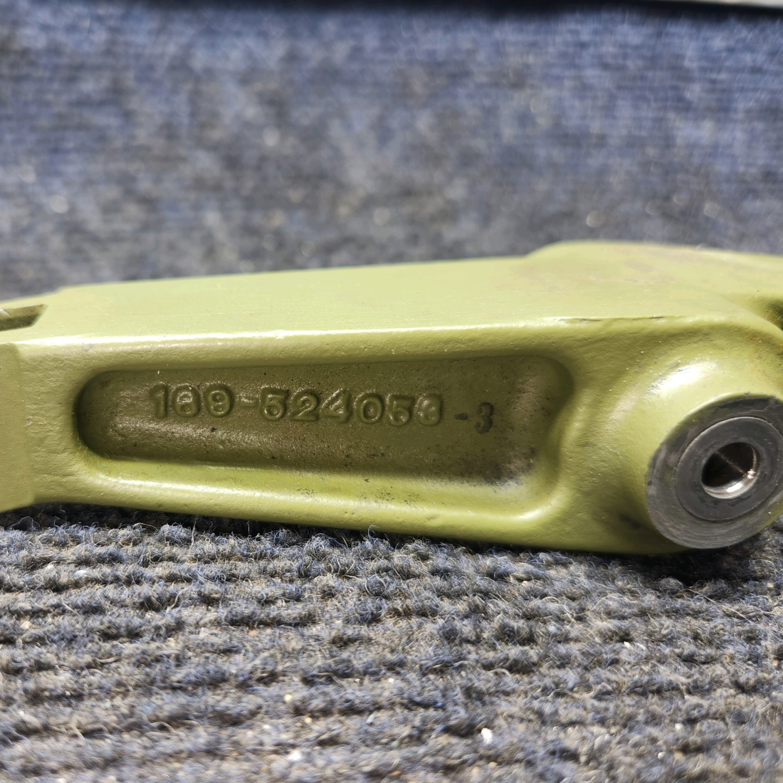 Used aircraft parts for sale, 169-524053-1 Beechcraft C23 SUNDOWNER Rudder Pedal Bellcrank Assembly