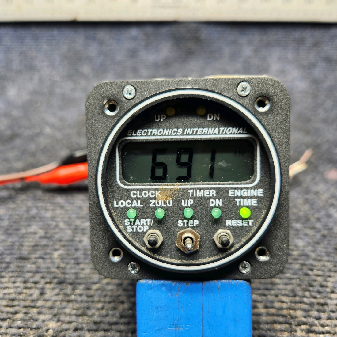 Used aircraft parts for sale, SC-5 PIPER PA-24-250 Electronics International Super Clock