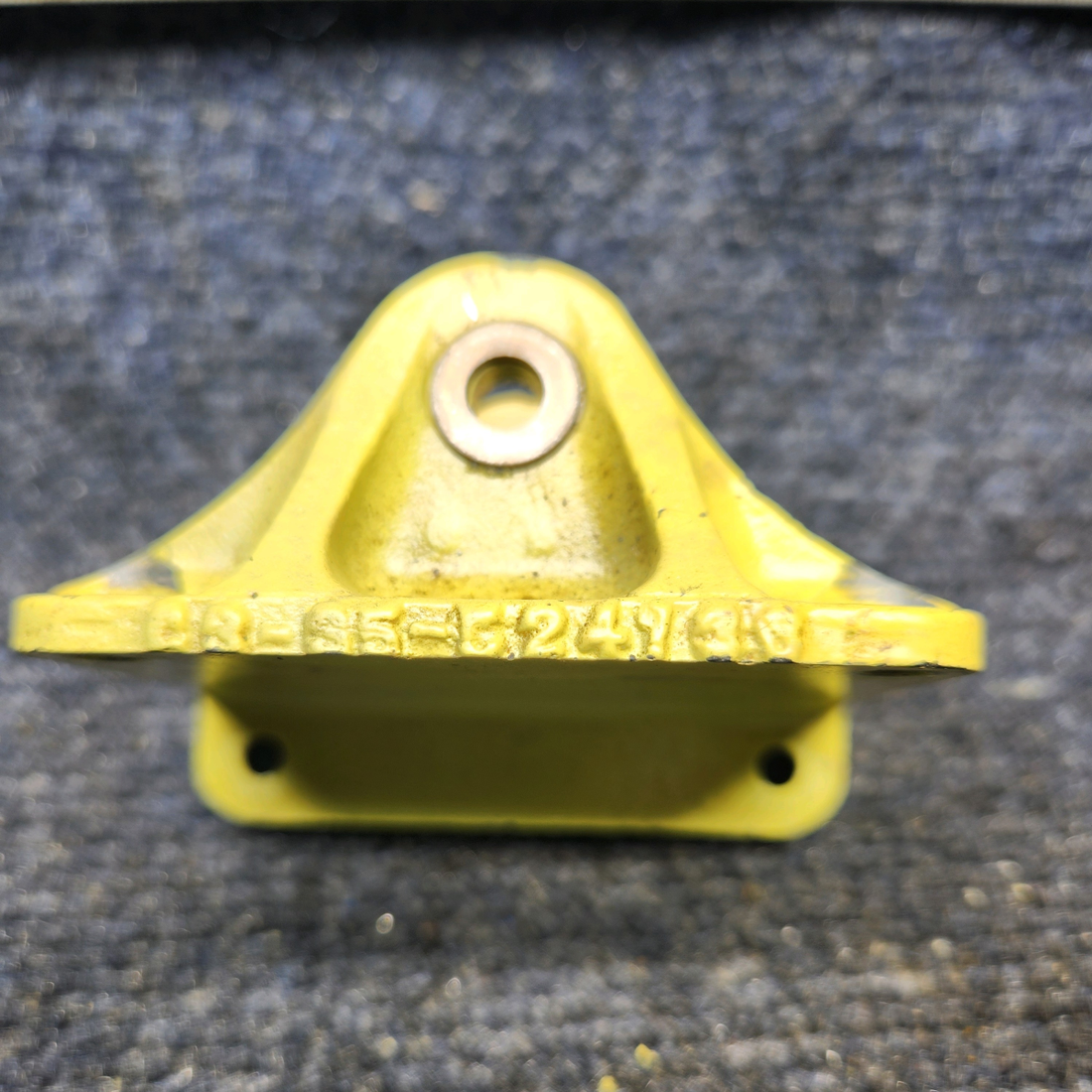 Used aircraft parts for sale, 35-524136-3 Beechcraft F33A RUDDER PEDAL BELLCRANK SUPPORT
