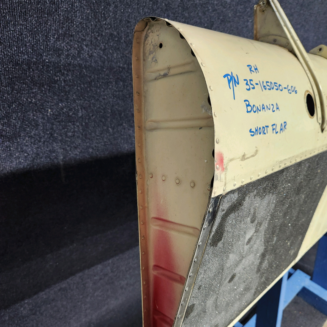 Used aircraft parts for sale, 35-165050-606 Beechcraft BONANZA 35 FLAP ASSEMBLY RH
