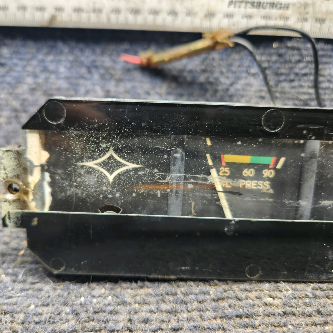 Used aircraft parts for sale, 95241-011 piper PA-28-181 Instrument Gauge Cluster Assembly - LH