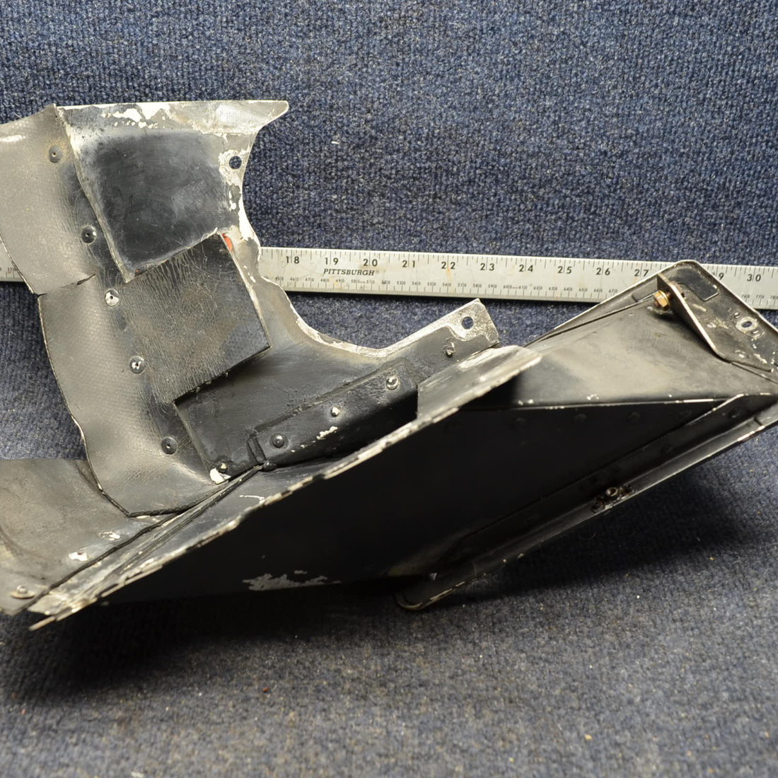 Used aircraft parts for sale, 2455028-1 Cessna 172RG LH REAR AIR FILTER BAFFLE HOUSING