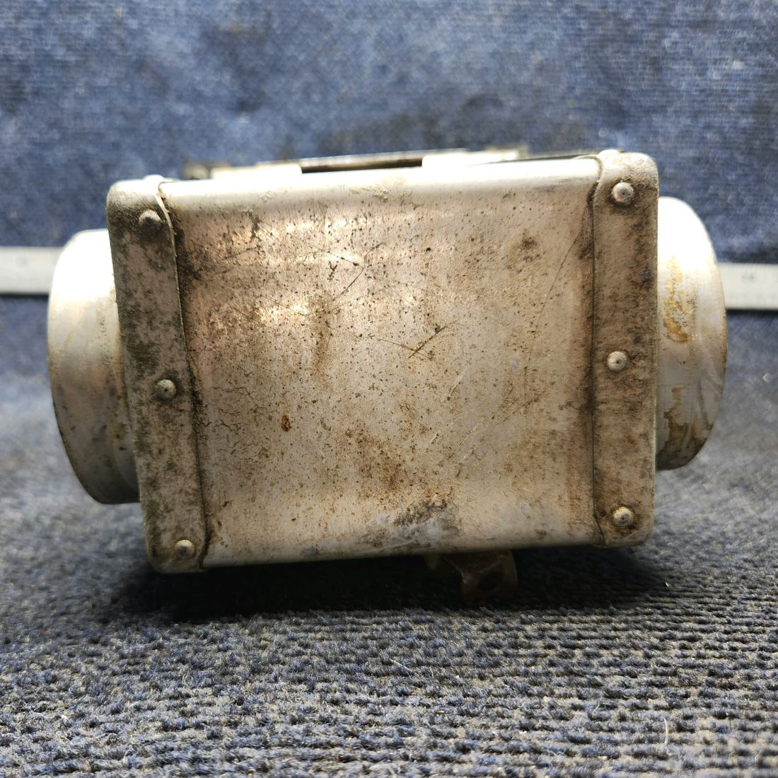 Used aircraft parts for sale, 0550180-1 Continental O-300-D Cessna 172F Carburetor Airbox Assembly