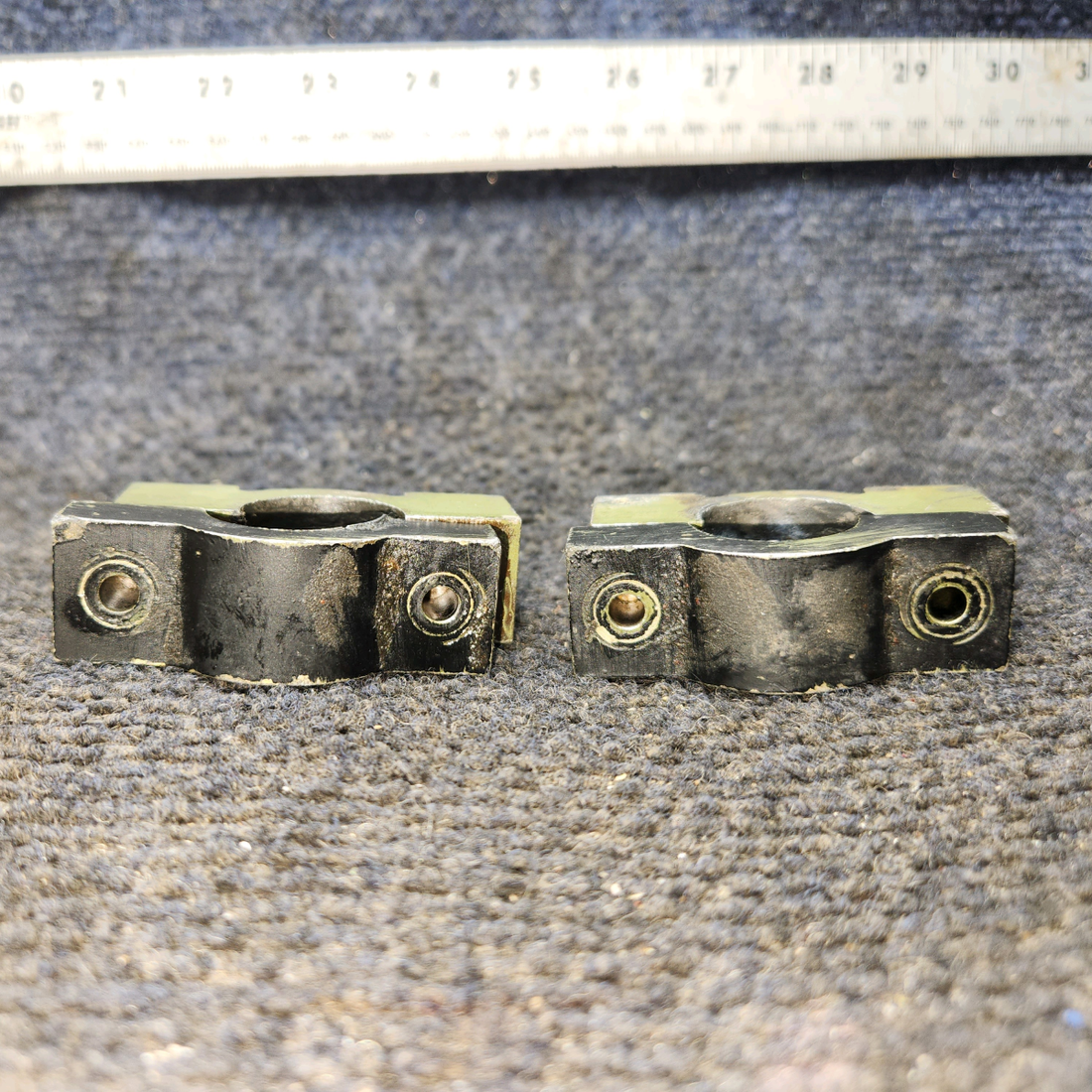 Used aircraft parts for sale, S1674-1 Cessna 172E Rudder Pedal Bearing Set of 2