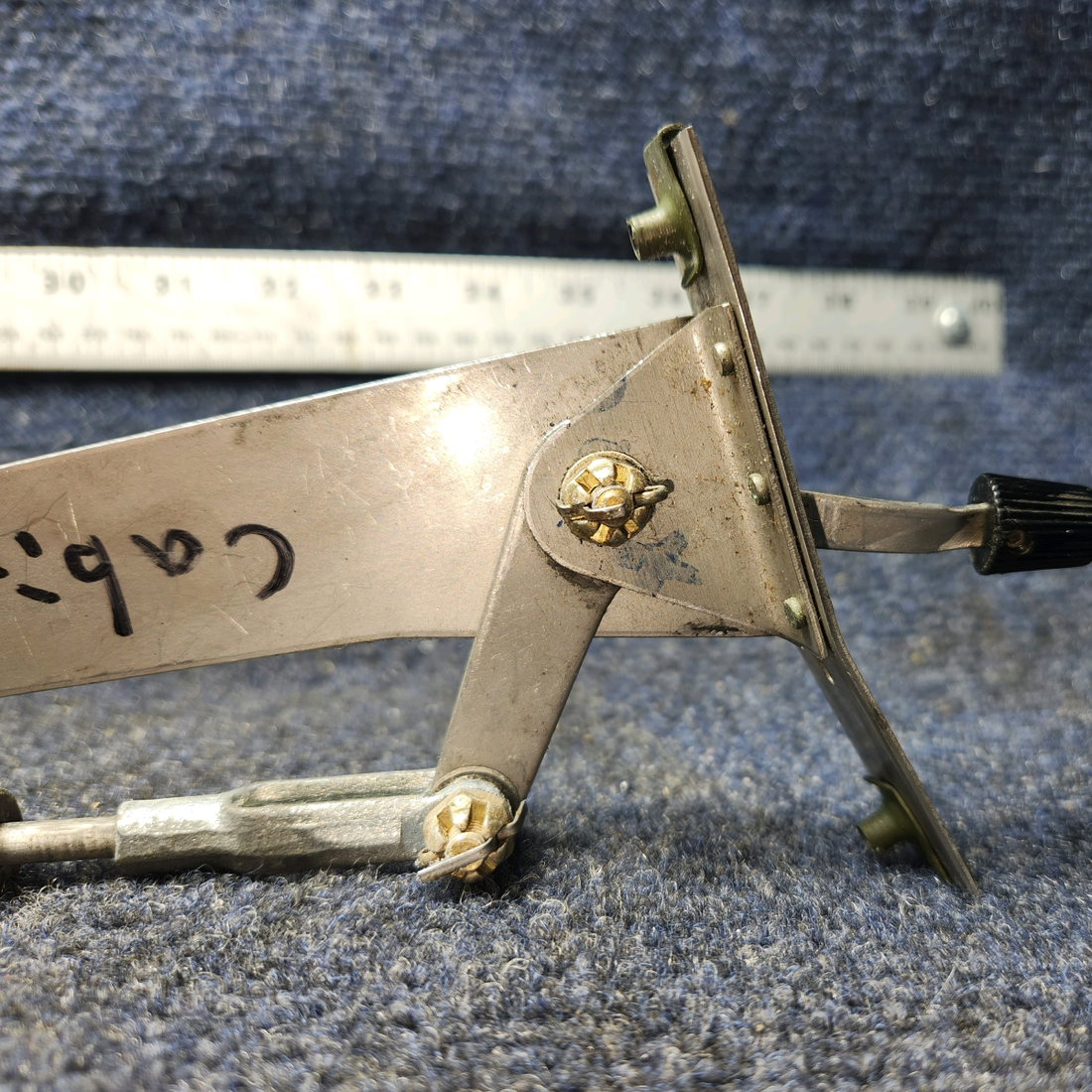 Used aircraft parts for sale, 66835-000 Piper PA28-161 Carburetor Heat Control Cable (Length: 48”)