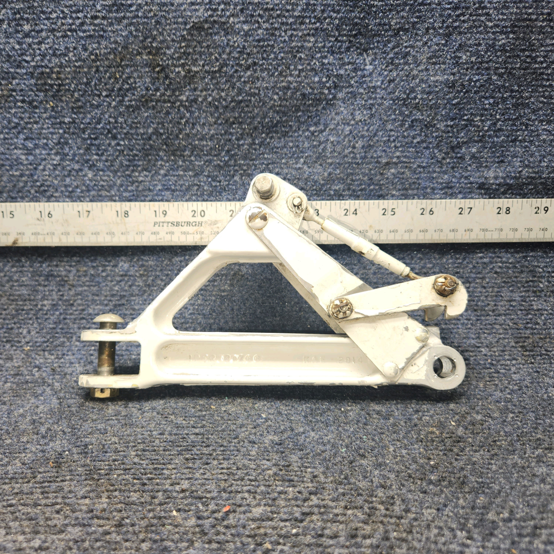 Used aircraft parts for sale, 67025-002 PIPER PA28RT-201 Main Gear Truss Link Assy w/Fitting