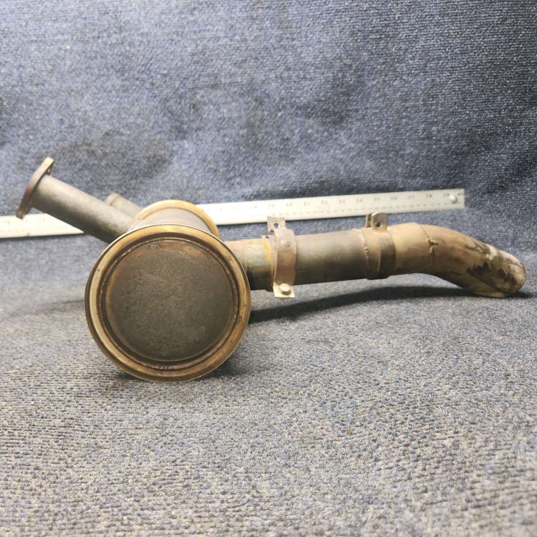 Used aircraft parts for sale, 0450400-3 Continental O-200 Cessna C-150J Muffler Assy with Pipe - LH