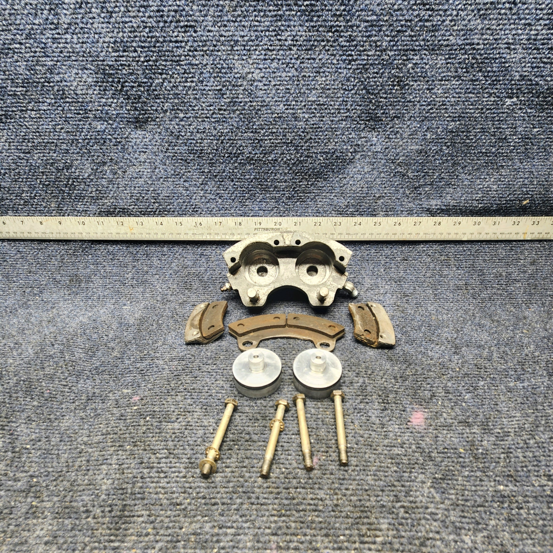 Used aircraft parts for sale, 36-8001-11 Cleveland Beechcraft F33A BRAKE CALIPER ASSEMBLY-"SEE PHOTOS FOR DETAIL PLEASE"