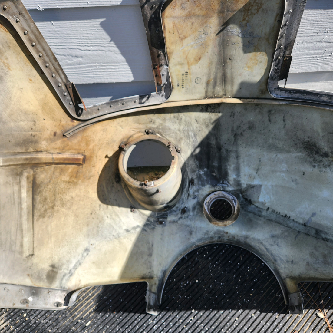 Used aircraft parts for sale, 650180-503 MOONEY M20J LOWER COWL ASSEMBLY