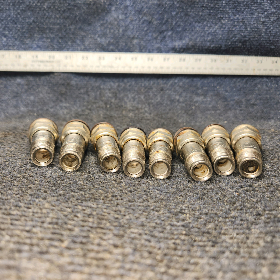 Used aircraft parts for sale, UREM38E Tempest UREM38E Piper PA28-161 Spark Plug - Set of 8
