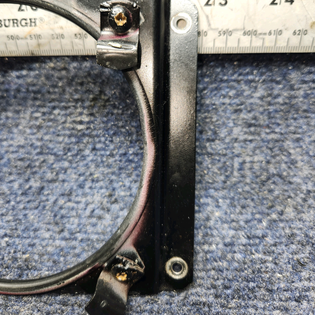 Used aircraft parts for sale, 20345-002 PIPER PA-24-250 Landing Light Bracket