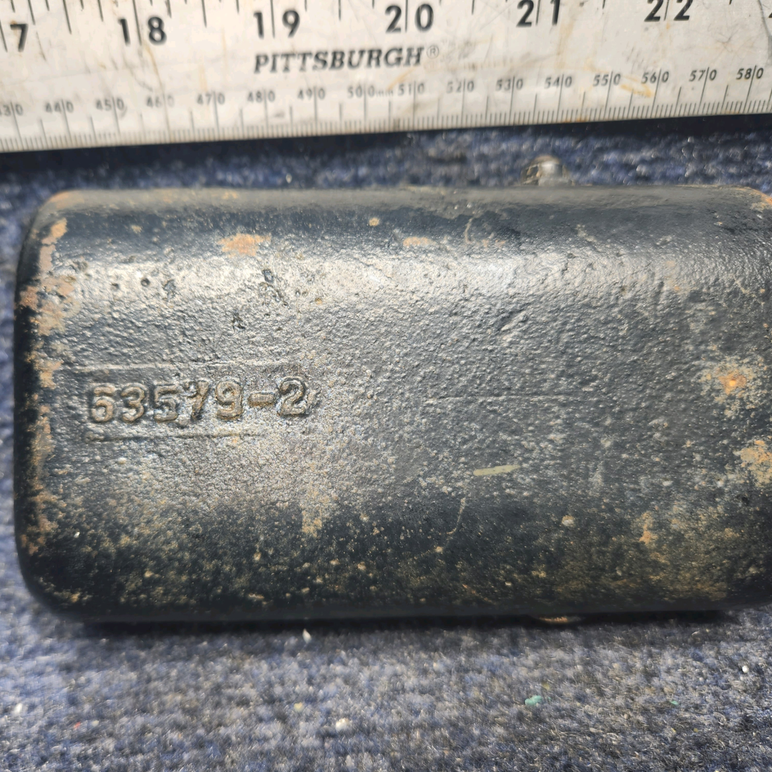 Used aircraft parts for sale, 99799-002 PIPER PA28-140 Balance Weight Assy Stabilator